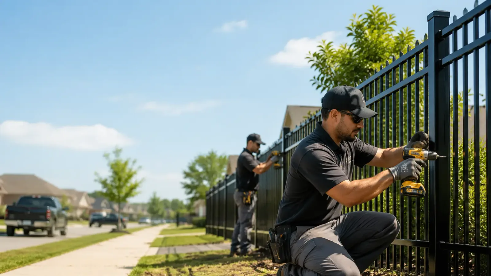 Metal Fence Installation in Anthony, TX